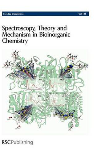 Cover image for Spectroscopy, Theory and Mechanism in Bioinorganic Chemistry: Faraday Discussions No 148