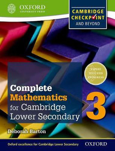 Cover image for Complete Mathematics for Cambridge Lower Secondary 3 (First Edition)