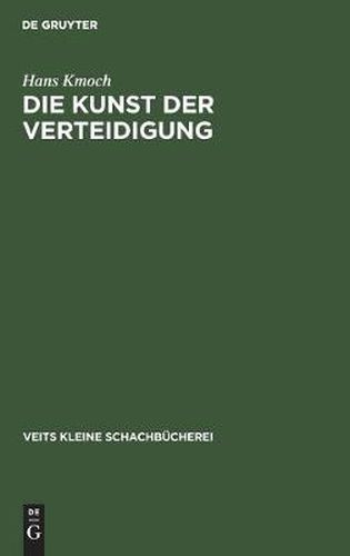 Cover image for Die Kunst Der Verteidigung