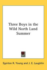 Cover image for Three Boys in the Wild North Land Summer