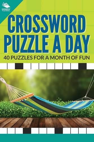 Cover image for Crossword Puzzle a Day: 40 Puzzles For A Month of Fun