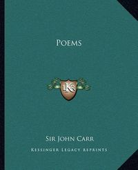 Cover image for Poems