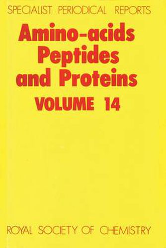 Cover image for Amino Acids, Peptides and Proteins: Volume 14