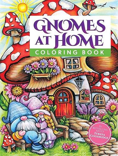 Cover image for Gnomes at Home Coloring Book