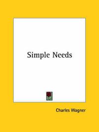 Cover image for Simple Needs