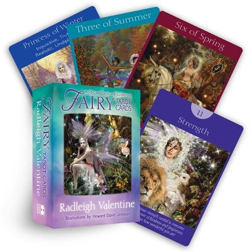 Cover image for Fairy Tarot: A 78-card Deck And Guidebook
