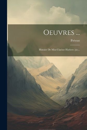 Cover image for Oeuvres ...