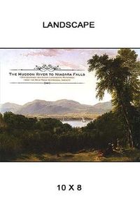 Cover image for The Hudson River to Niagara Falls: Nineteenth-Century American Landscape Paintings from the New-York Historical Society