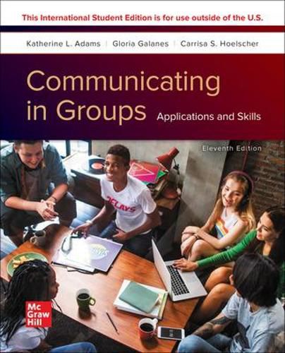 Cover image for ISE Communicating in Groups: Applications and Skills