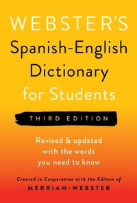 Cover image for Webster's Spanish-English Dictionary for Students, Third Edition