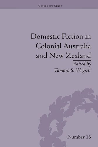 Cover image for Domestic Fiction in Colonial Australia and New Zealand