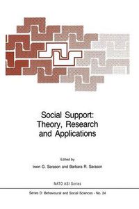 Cover image for Social Support: Theory, Research and Applications