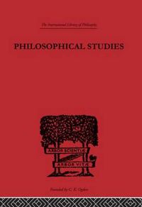 Cover image for Philosophical Studies