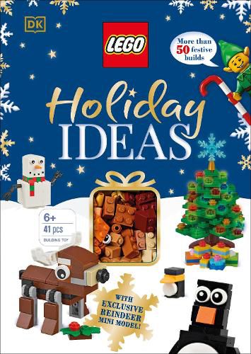 Cover image for LEGO Holiday Ideas: With Exclusive Reindeer Mini Model