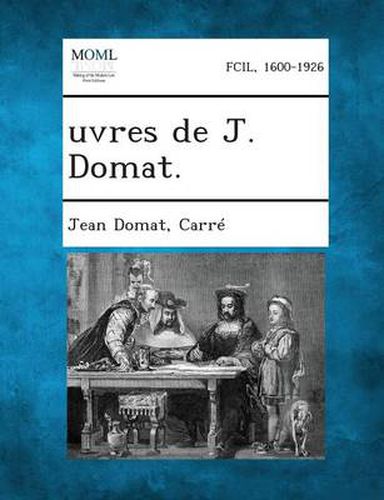 Cover image for Uvres de J. Domat