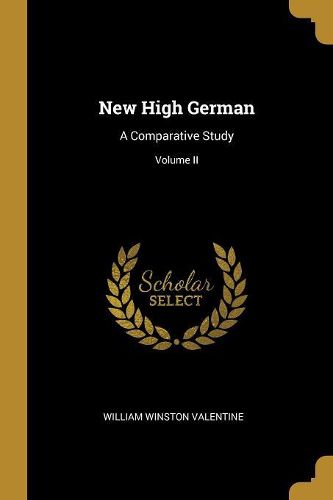 Cover image for New High German