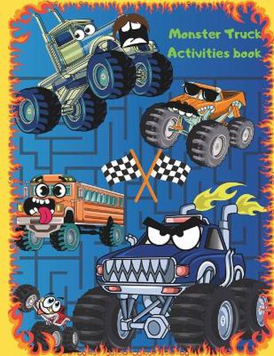 Monster Truck Activities book