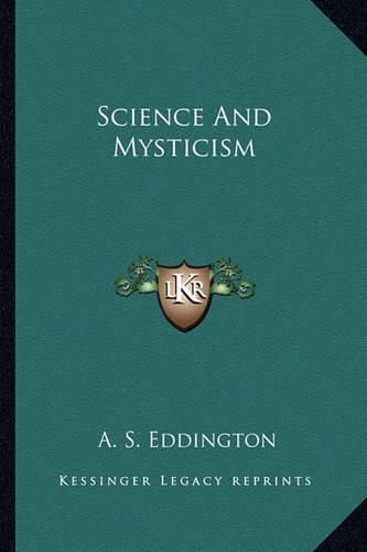 Cover image for Science and Mysticism