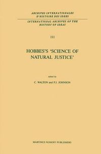 Cover image for Hobbes's 'Science of Natural Justice