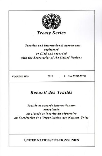 Treaty Series 3129 (English/French Edition)