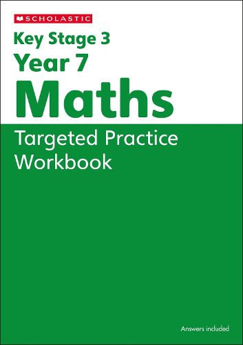 Cover image for KS3 Year 7 Maths Targeted Practice Workbook