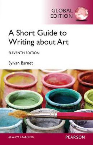 Cover image for Short Guide to Writing About Art, A, Global Edition
