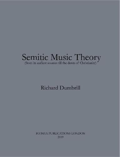 Cover image for Semitic Music Theory