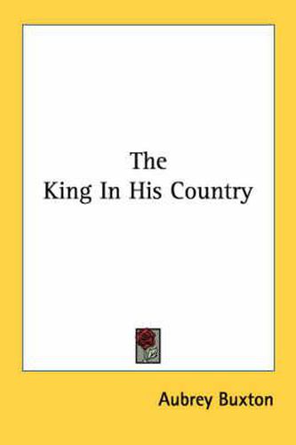 Cover image for The King in His Country