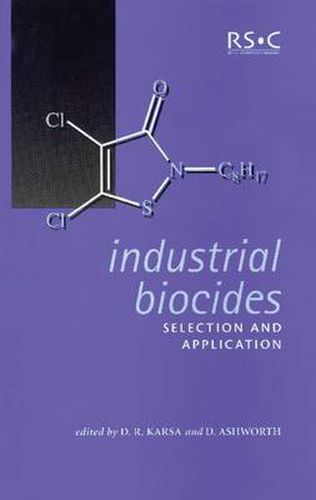 Cover image for Industrial Biocides: Selection and Application