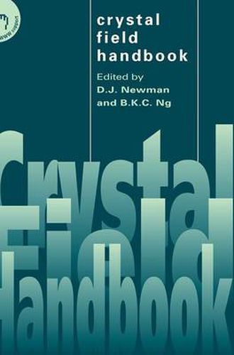 Cover image for Crystal Field Handbook