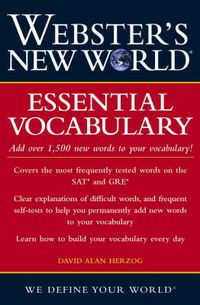 Cover image for Webster's New World Essential Vocabulary