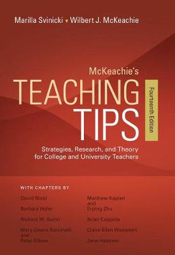 Cover image for McKeachie's Teaching Tips