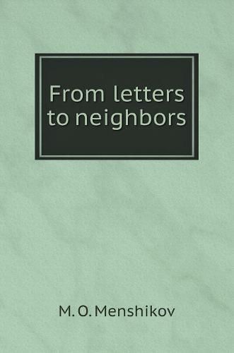 Cover image for From letters to neighbors