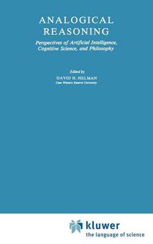 Cover image for Analogical Reasoning: Perspectives of Artificial Intelligence, Cognitive Science, and Philosophy