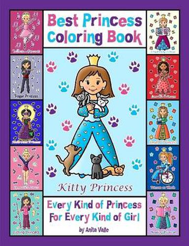 Cover image for Best Princess Coloring Book