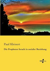 Cover image for Die Propheten Israels in sozialer Beziehung