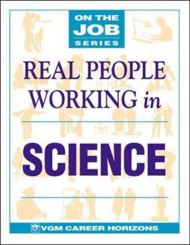 Cover image for Real People Working in Science