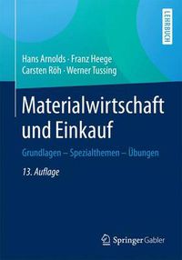 Cover image for Materialwirtschaft und Einkauf: Grundlagen - Spezialthemen - UEbungen