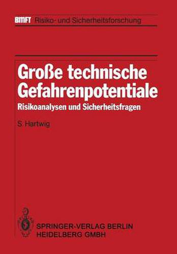 Cover image for Grosse technische Gefahrenpotentiale: Risikoanalysen und Sicherheitsfragen