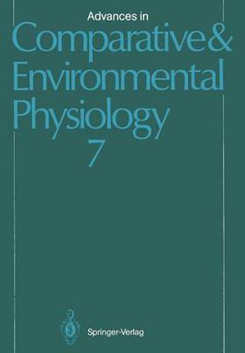 Cover image for Advances in Comparative and Environmental Physiology: Volume 7