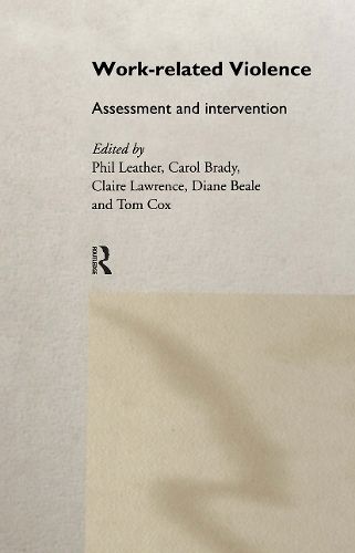 Cover image for Work-related Violence: Assessment and intervention