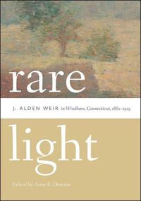 Cover image for Rare Light: J. Alden Weir in Windham, Connecticut, 1882-1919