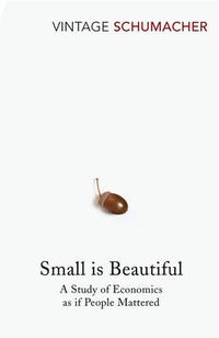 Cover image for Small Is Beautiful: A Study of Economics as if People Mattered