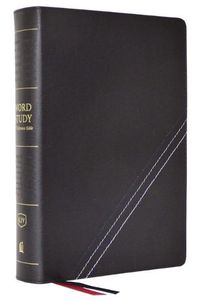 Cover image for KJV, Word Study Reference Bible, Bonded Leather, Black, Red Letter, Comfort Print: 2,000 Keywords that Unlock the Meaning of the Bible