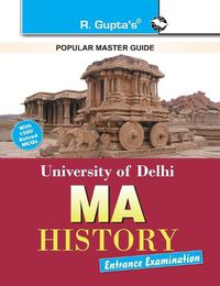 Cover image for University of Delhi (Du) M.A. History Entrance Exam Guide