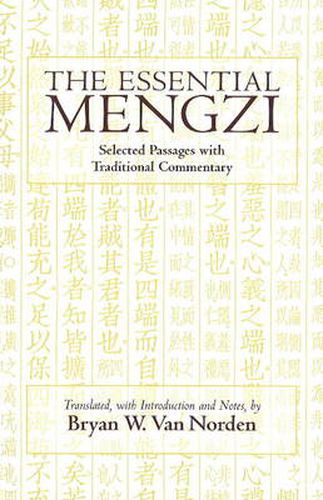 Cover image for The Essential Mengzi: Selected Passages with Traditional Commentary