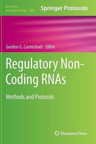 Cover image for Regulatory Non-Coding RNAs: Methods and Protocols