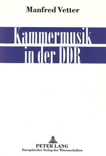 Cover image for Kammermusik in Der Ddr