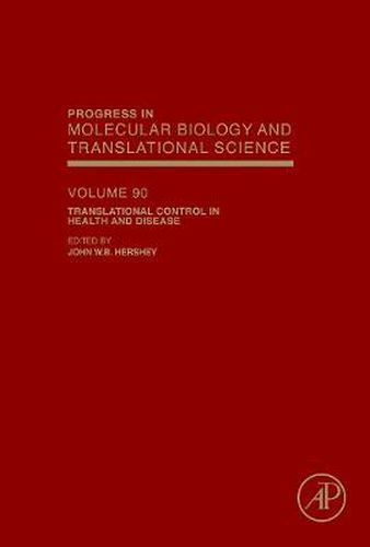 Cover image for Translational Control in Health and Disease