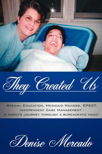 Cover image for They Created Us: Special Education, Medicaid Waivers, EPSDT, Independent Case Management - A Family's Journey Through a Bureacratic Maze!